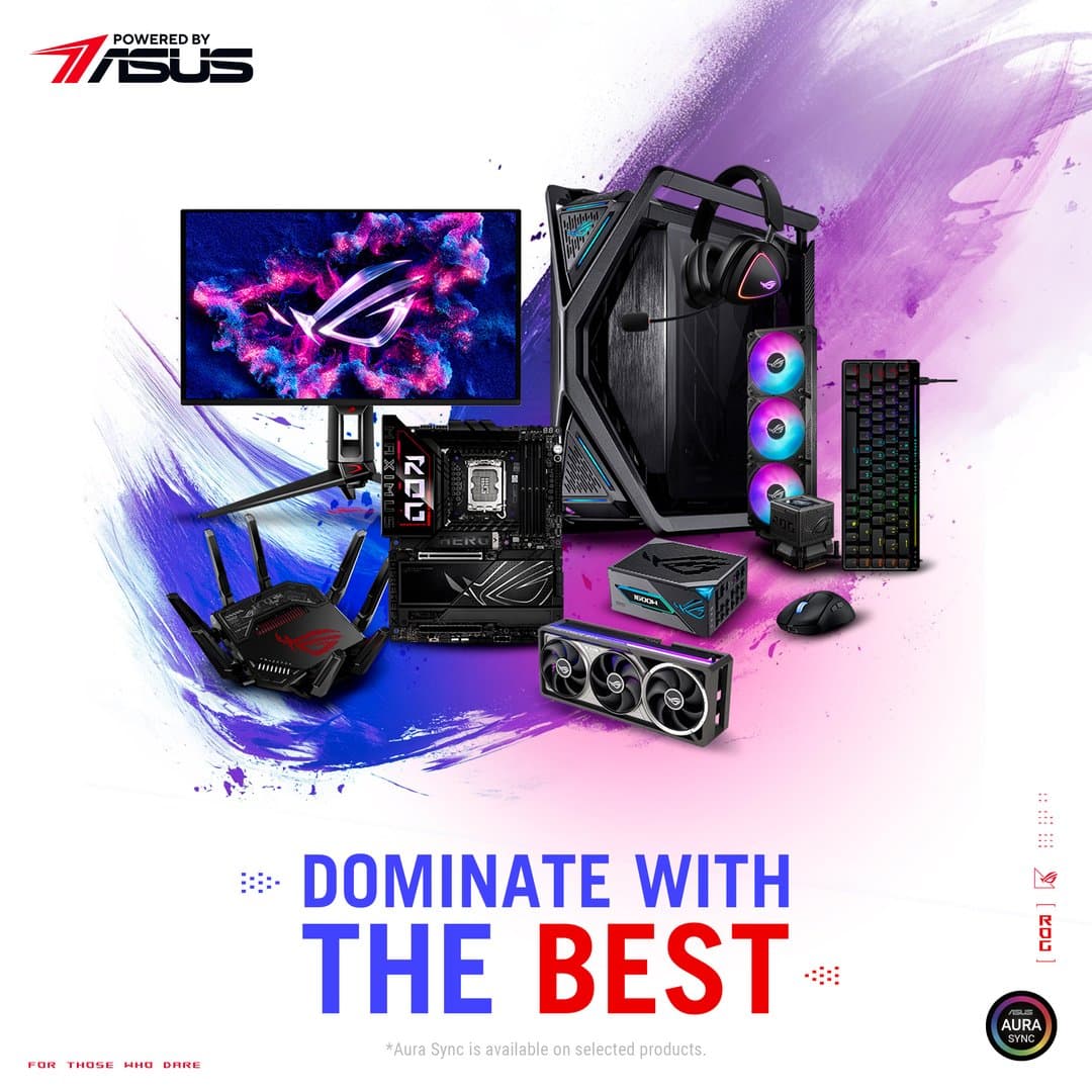 Powered by ASUS: Dominate with the best